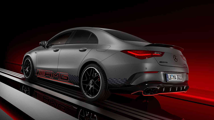 梅赛德斯amgcla45sedition1官图发布