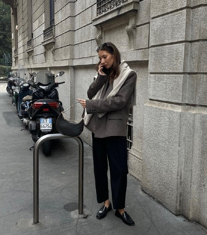 一组欧美时尚博主fakerstrom简约穿搭合集