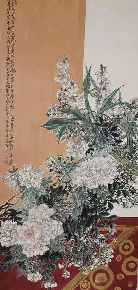 黄金分割线与传统笔墨的碰撞
