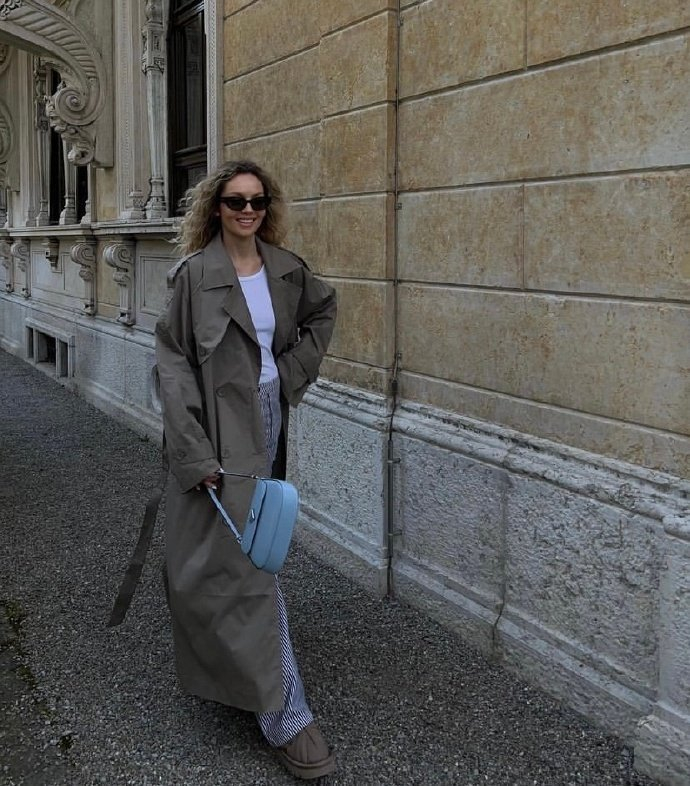 瑞士时尚博主简约随性穿搭合集