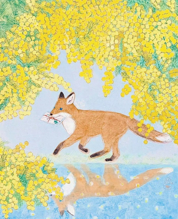 春天来啦出去嗨插画师矶﨑菜那