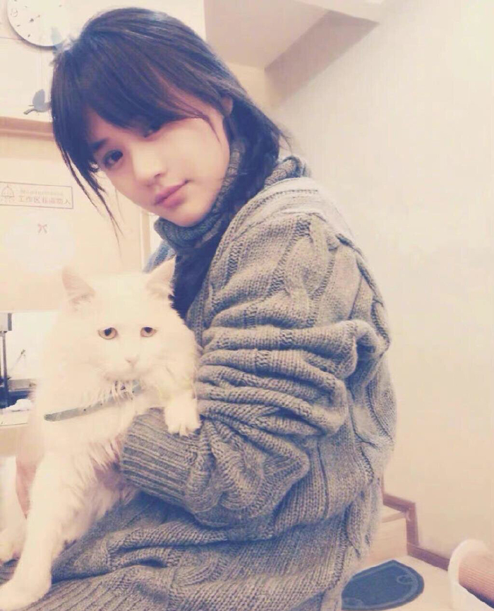 早期的马思纯太漂亮了很适合各种长发造型自带文艺气息