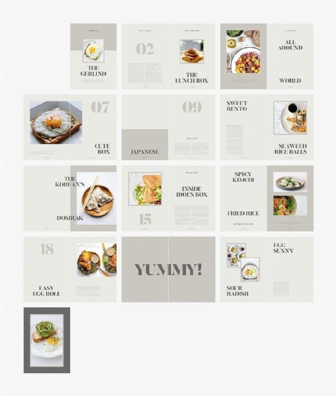 画册版式设计参考__财经头条
