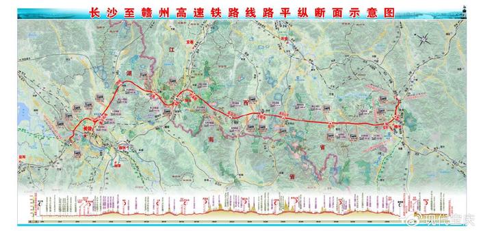 湖南省這一條跨省高速鐵路環評尚未批覆處於終止階段