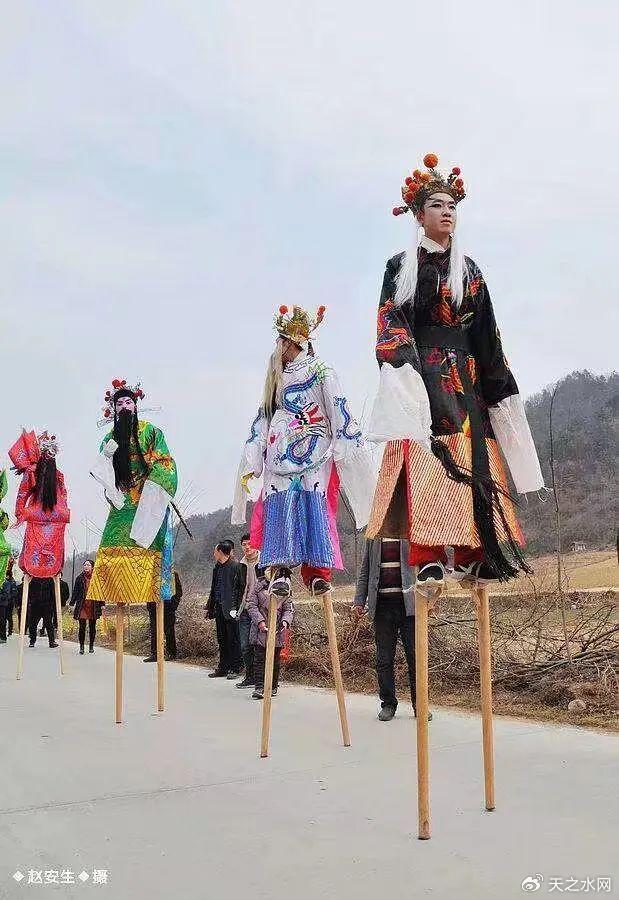 天水社火高台图片