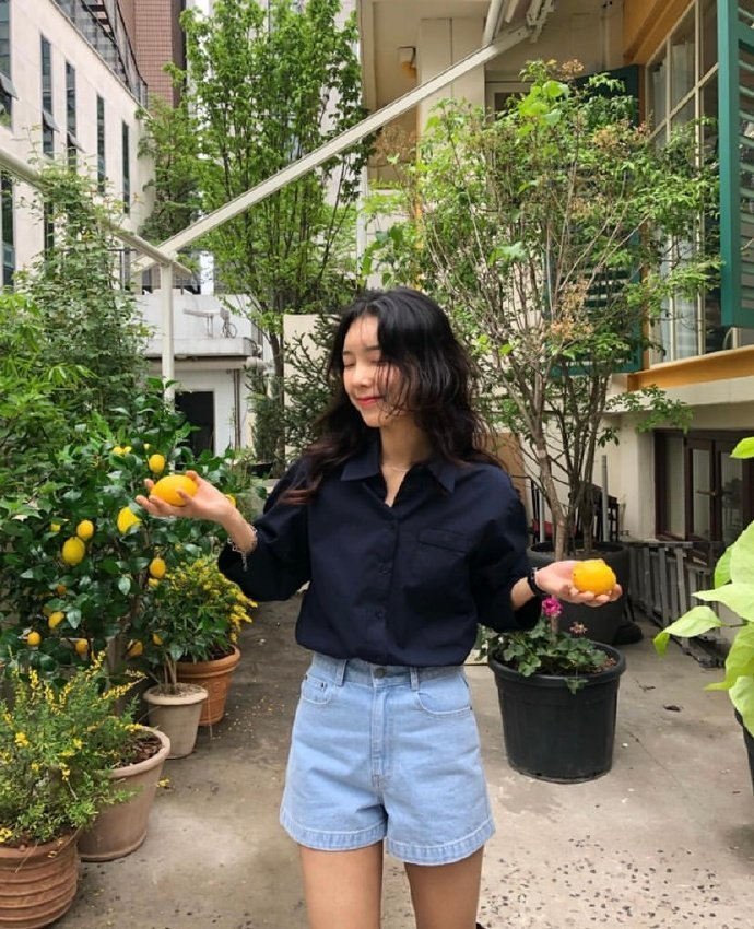 韩国时尚博主春夏气质穿搭日常