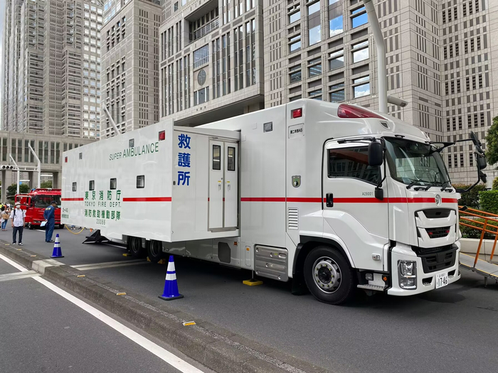 东京消防厅救援车辆展示