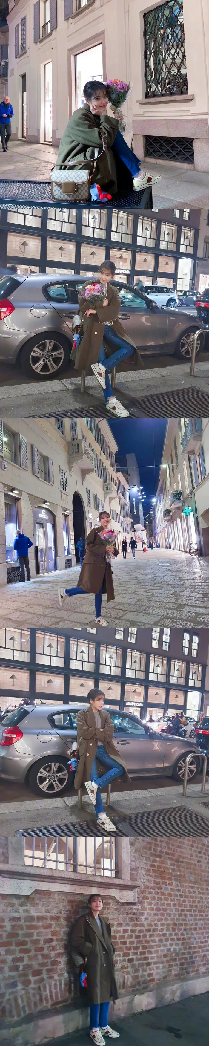 iu 女生的旅行照拍照范本