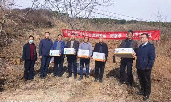 人保财险山西晋城市陵川支公司积极预防连翘倒春寒