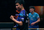 周启豪3-0暴打张本智和！全场克制正手，反手一板过，张本很无奈