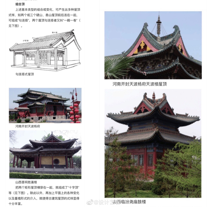 古建筑屋顶的形式等级划分图解