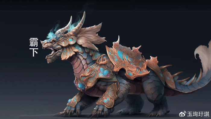 龙生九子霸下龙和乌龟所生曾驮三山五岳