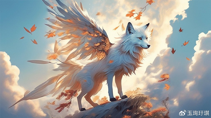 山海经异兽:獙獙,似狐狸有翅膀,预示旱灾出现|山海经