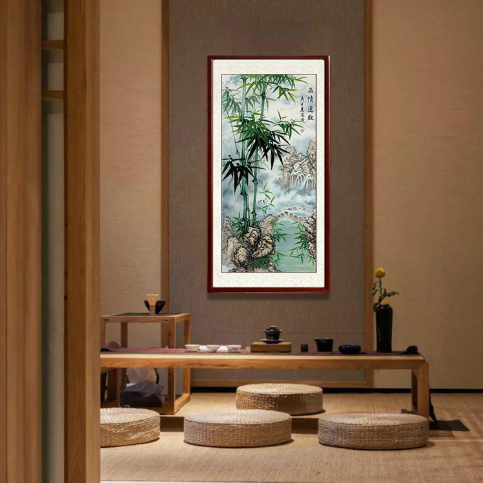 喝茶也有仪式感,茶室布置,这些美学窍门不能少|茶室|字画|挂画_新浪