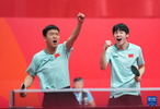 亚运会｜乒乓球——温瑞博/向鹏晋级男双半决赛
