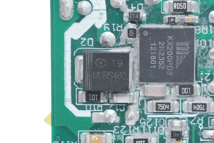 拆解报告panfore广数140w2c1a氮化镓充电器gspd1403u