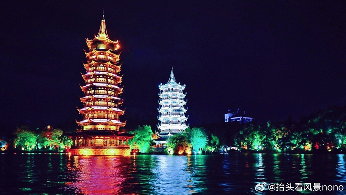 桂林之夜两江四湖之韵