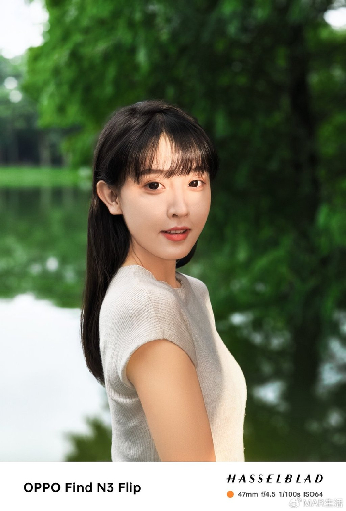 新增2x哈苏人像镜头,人像拍摄丝毫不输直板旗舰