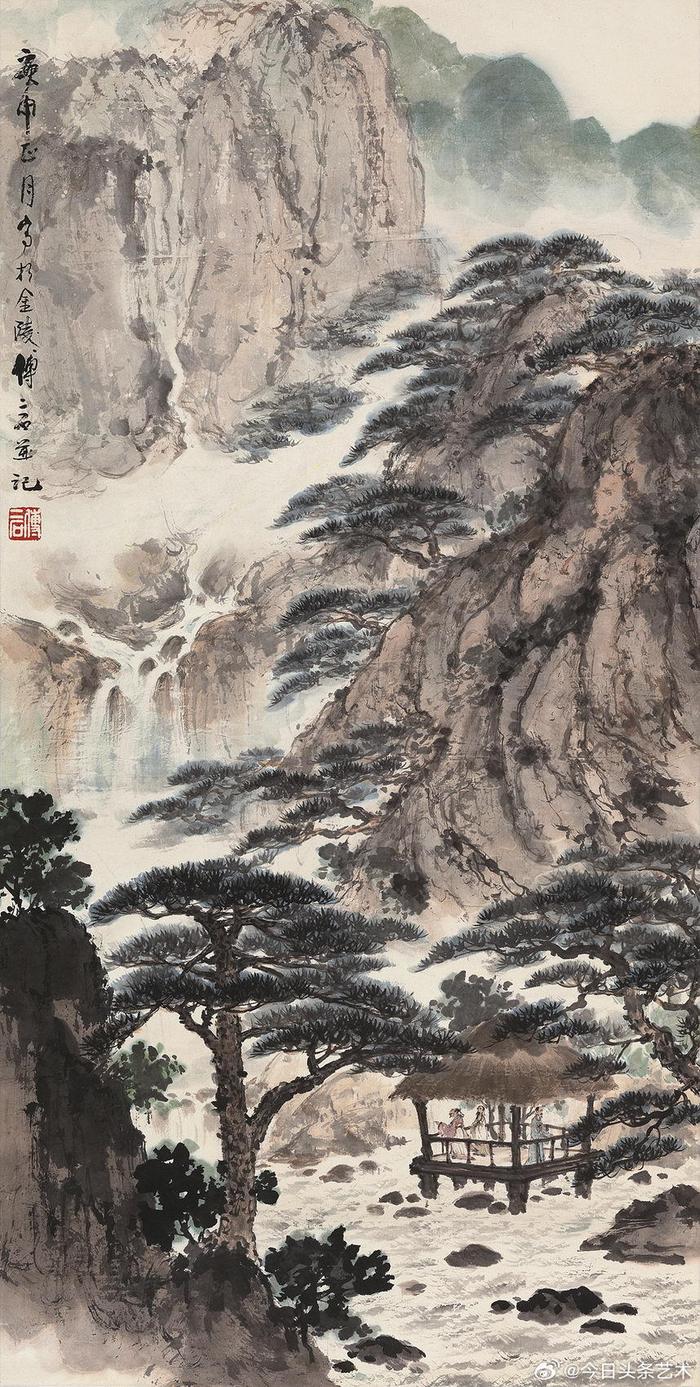 石山水图片