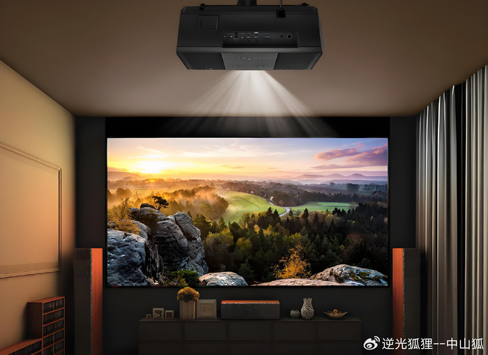 把电影院搬回家,一步到位之选, vidda c2s 4k 三色激光投影__财经头条