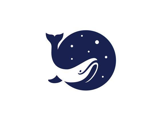 关于 鲸鱼 元素LOGO图形设计