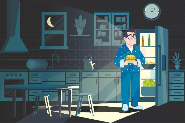 睡前觅食 暖了胃又纠结会长胖|血糖|赵安达|宵夜|反弹性|吃宵夜_新浪新闻
