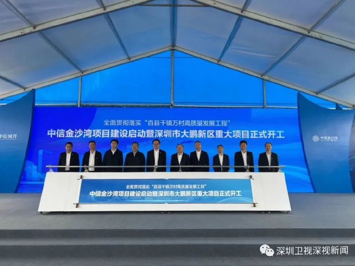 推动百千万工程国际乐园鹏坝通道大鹏新区这些重大项目