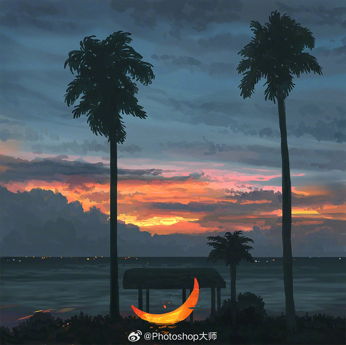 梦幻场景插画denisistomin