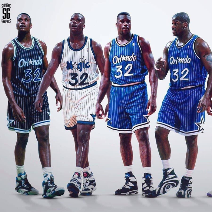 nba最强中锋之一大鲨鱼奥尼尔的生涯轨迹