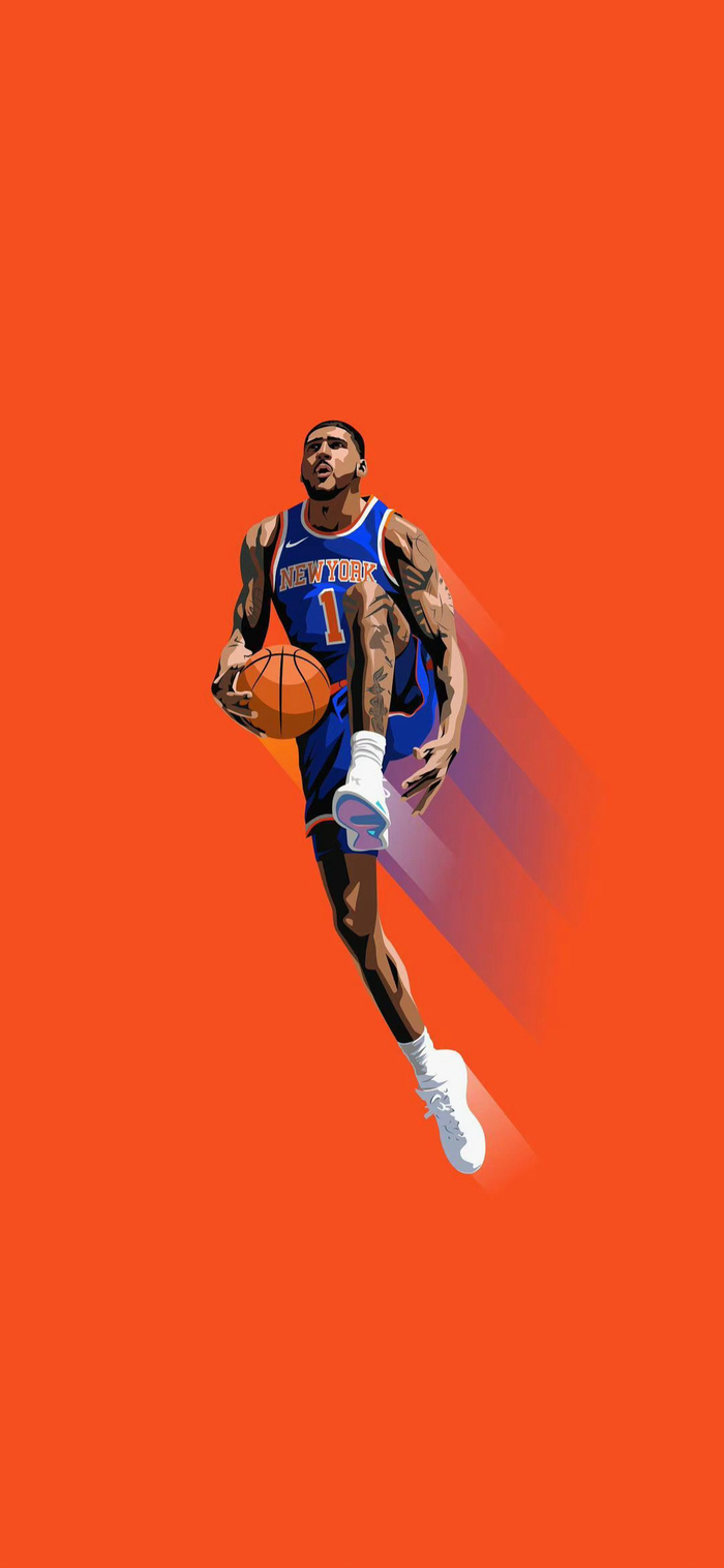 nba球星插画壁纸太帅了
