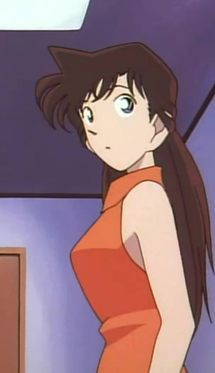 毛利兰截图这个时期的画风脸圆圆的好可爱