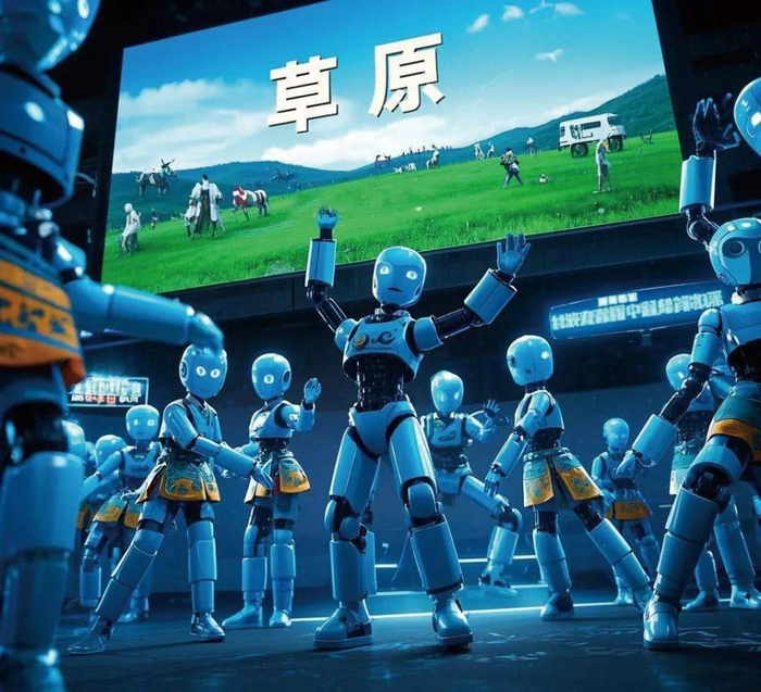 一场别开生面的“AI春晚”|AI与蛇|AI|春晚|人工智能|联欢晚会|即梦AI|豆包|表演者|草原|科技|晚会|歌曲|春节联欢晚会|蛇身|王昕 ...