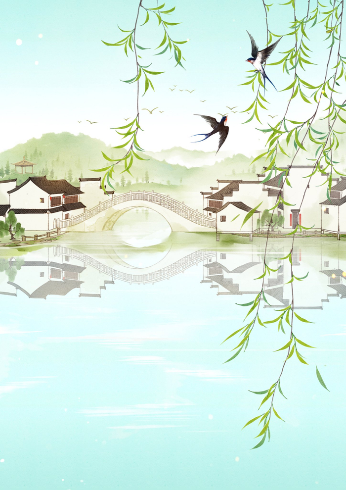 春天与插画简直是天生一对