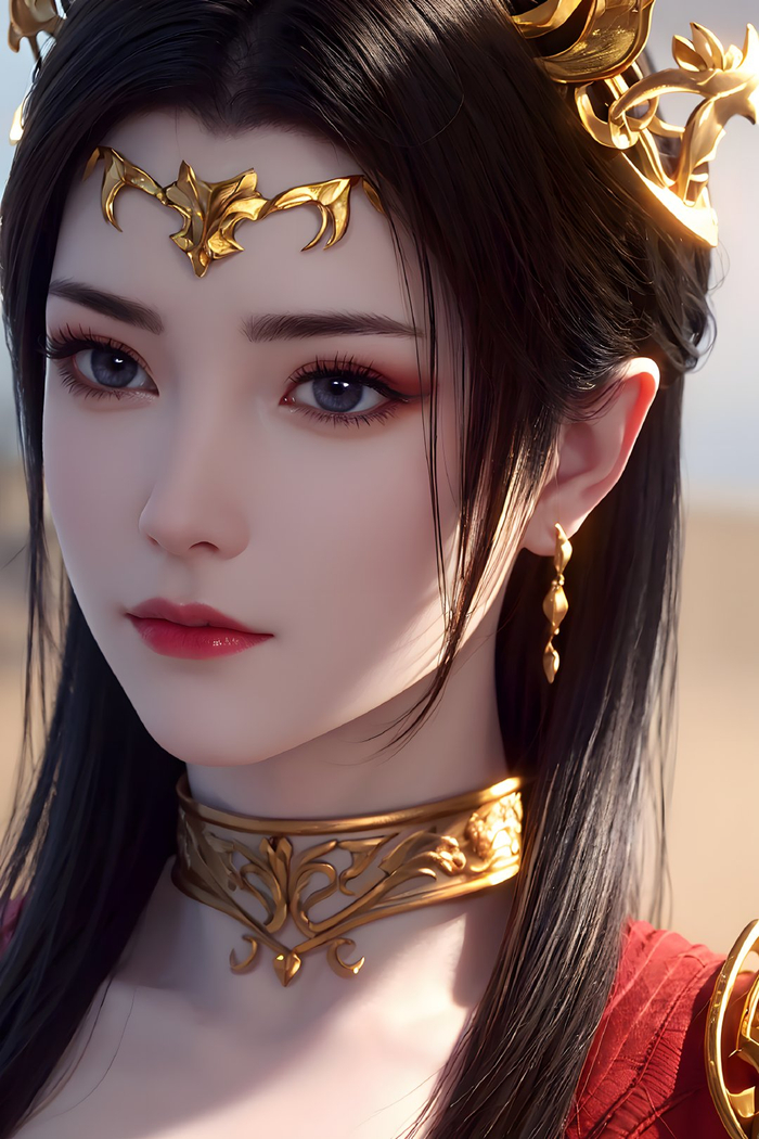 斗破苍穹美杜莎超清ai绘画图集比比东手机电脑高清壁纸图集动漫