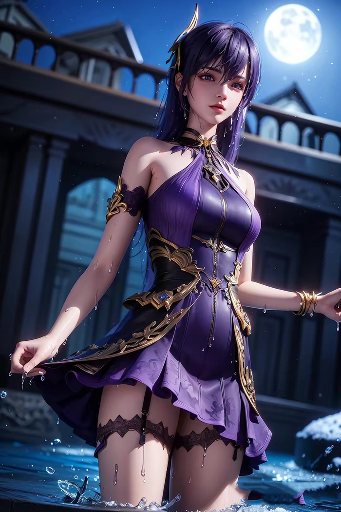 圣采儿竖屏壁纸虽然和原画有一定差距但贵在配色还不错