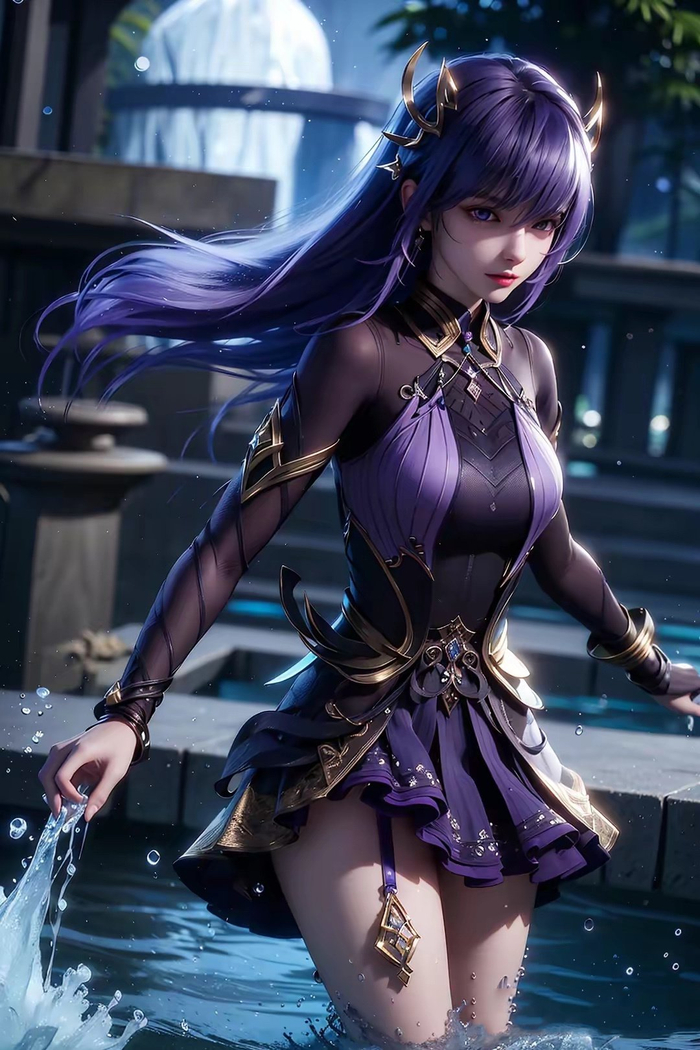 圣采儿|竖屏壁纸 虽然和原画有一定差距,但贵在配色还不错!