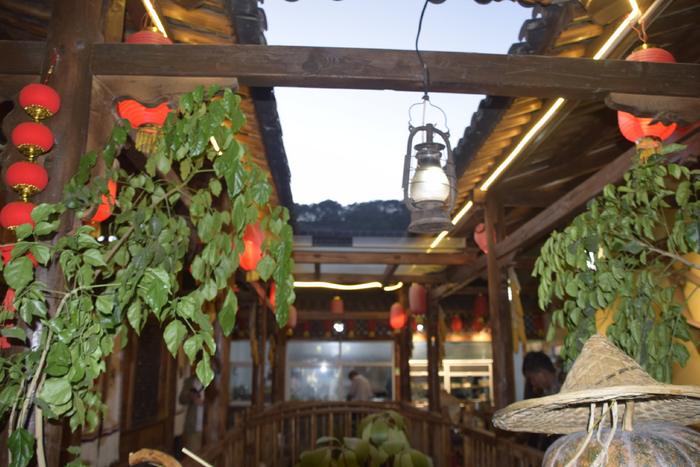 弥勒山沟里这家乡村饭店,竟然有人开着宝马来吃野菜