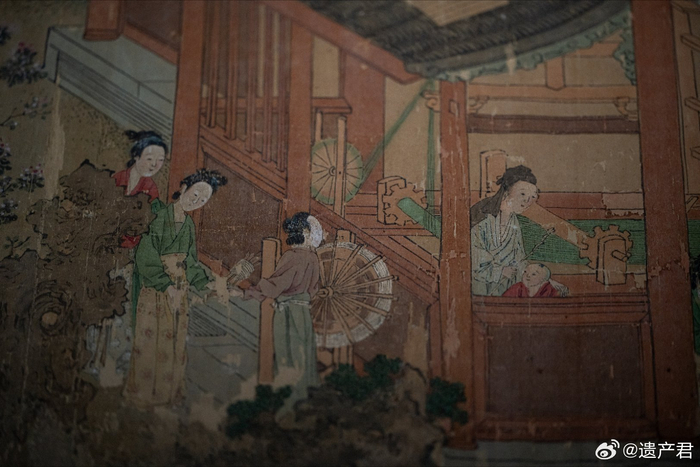 山东博物馆收藏的明代夏厚摹织机图卷__财经头条__新浪财经
