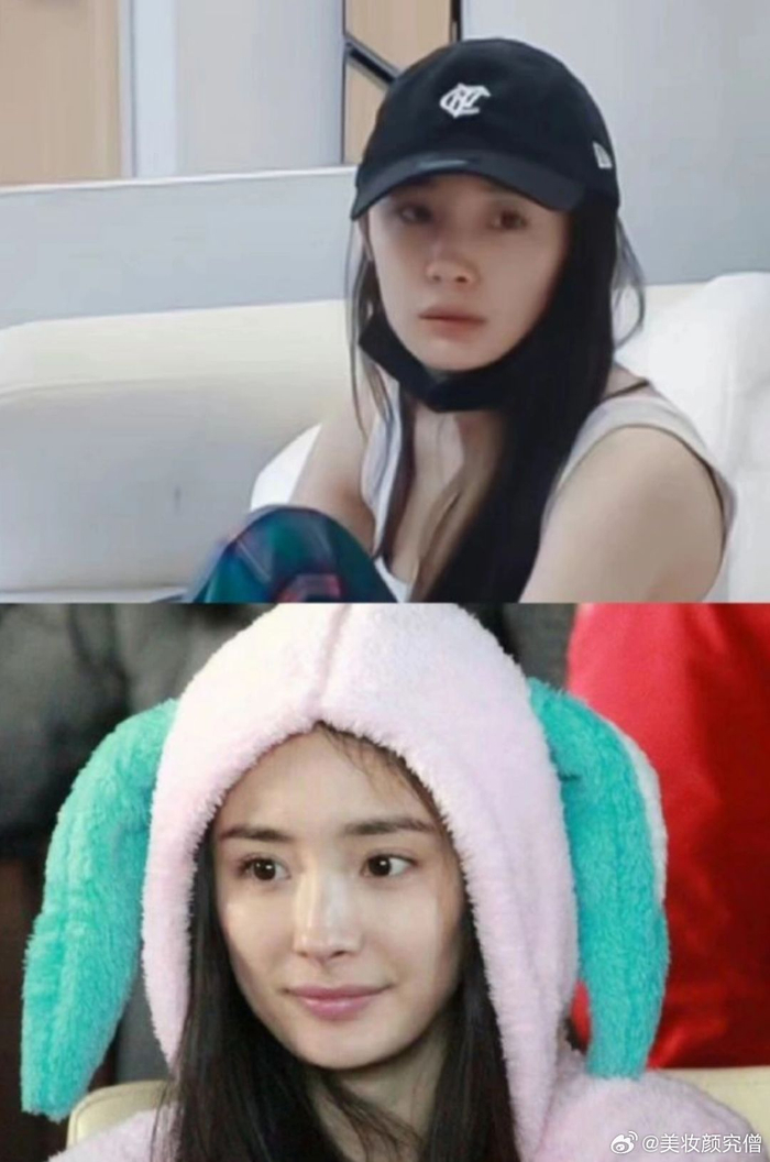 看惯了浓妆,没想到她素颜美的出奇 看惯了浓妆的杨幂