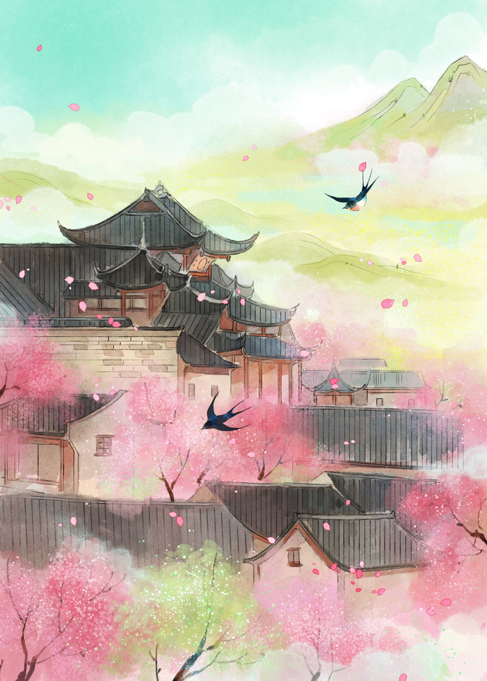 春天与插画,简直是天生一对!