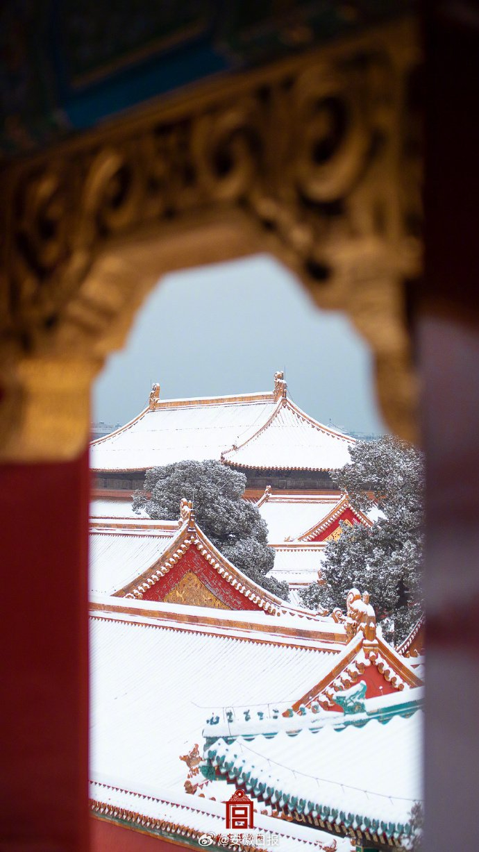 故宫雪景高清壁纸来了!