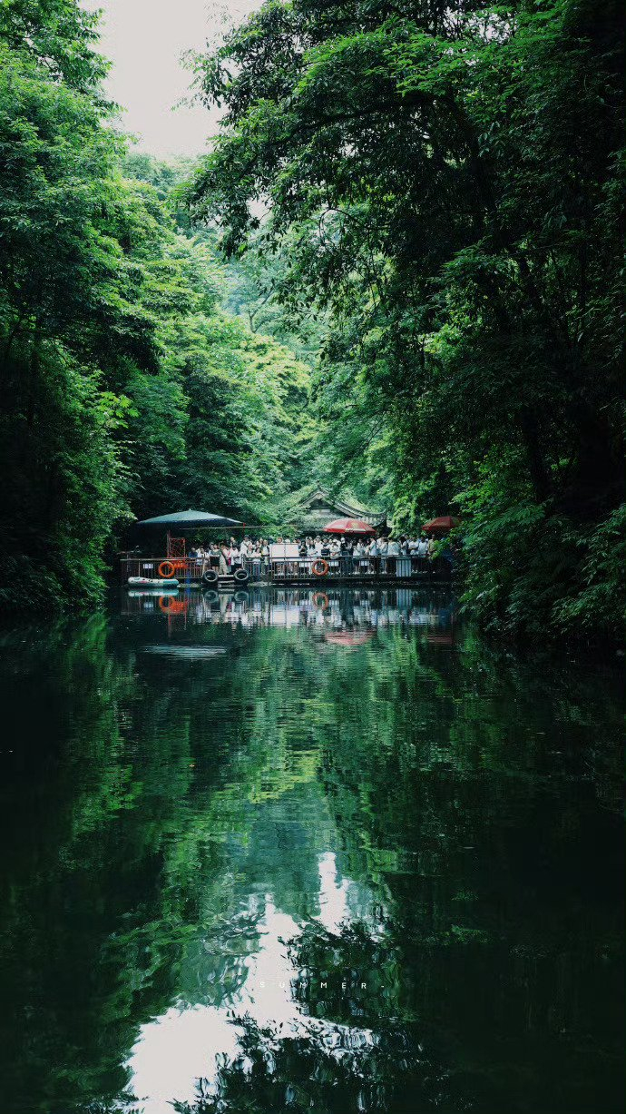 绿野仙踪,山野秘境, 快来青城山后山感受清凉