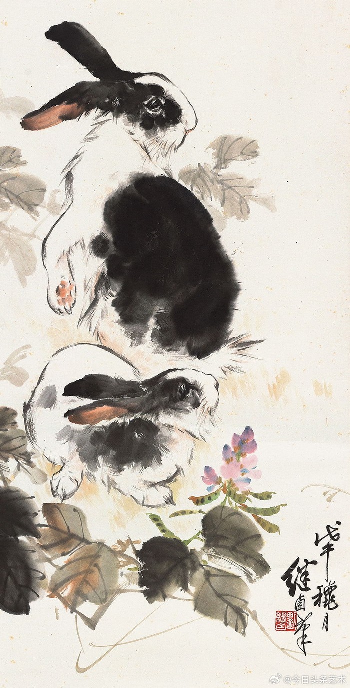 1/ 9画家刘继卣笔下的兔子 672/ 9画家刘继卣笔下的兔子 673/ 9