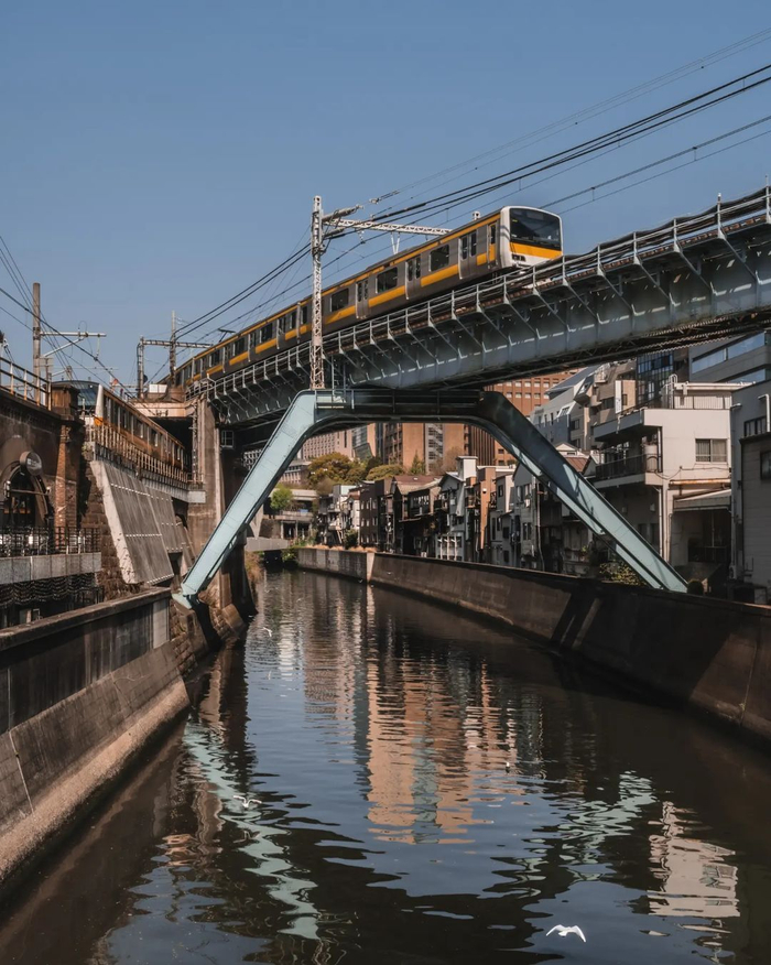 东京神田川河畔始于1912年的万世桥车站早已废止