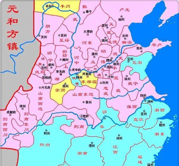 唐朝中晚期藩镇势力十分强大，但作为一个整体的力量十分虚弱