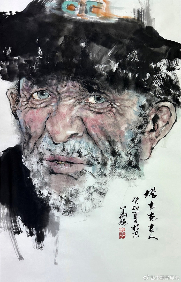 新年新气象·金龙报春时——著名画家彭华竞|彭华竞|写生|人物_新浪