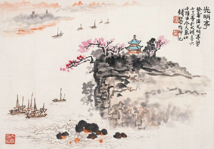 游春人若在天坐，听曲情随流水香