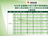 2026年全国U19男排锦标赛暨第三届全国青少年三大球运动会次日赛况