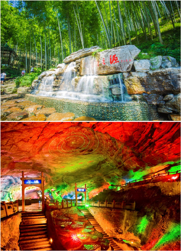 宜兴善卷洞风景区,宜兴竹海风景区,宜兴陶祖圣境景区,宜兴张公洞景区