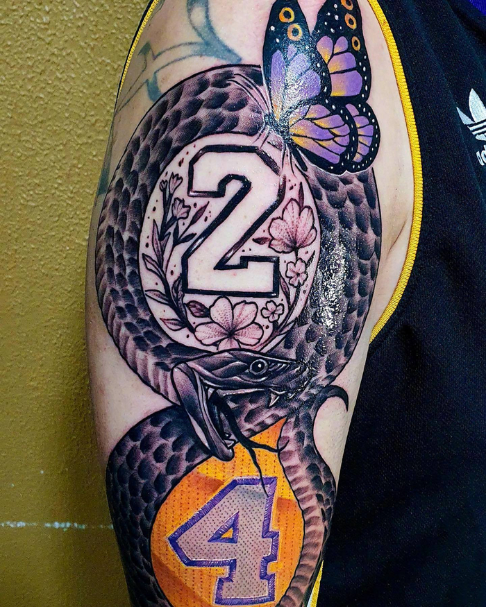 一些关于科比的刺青